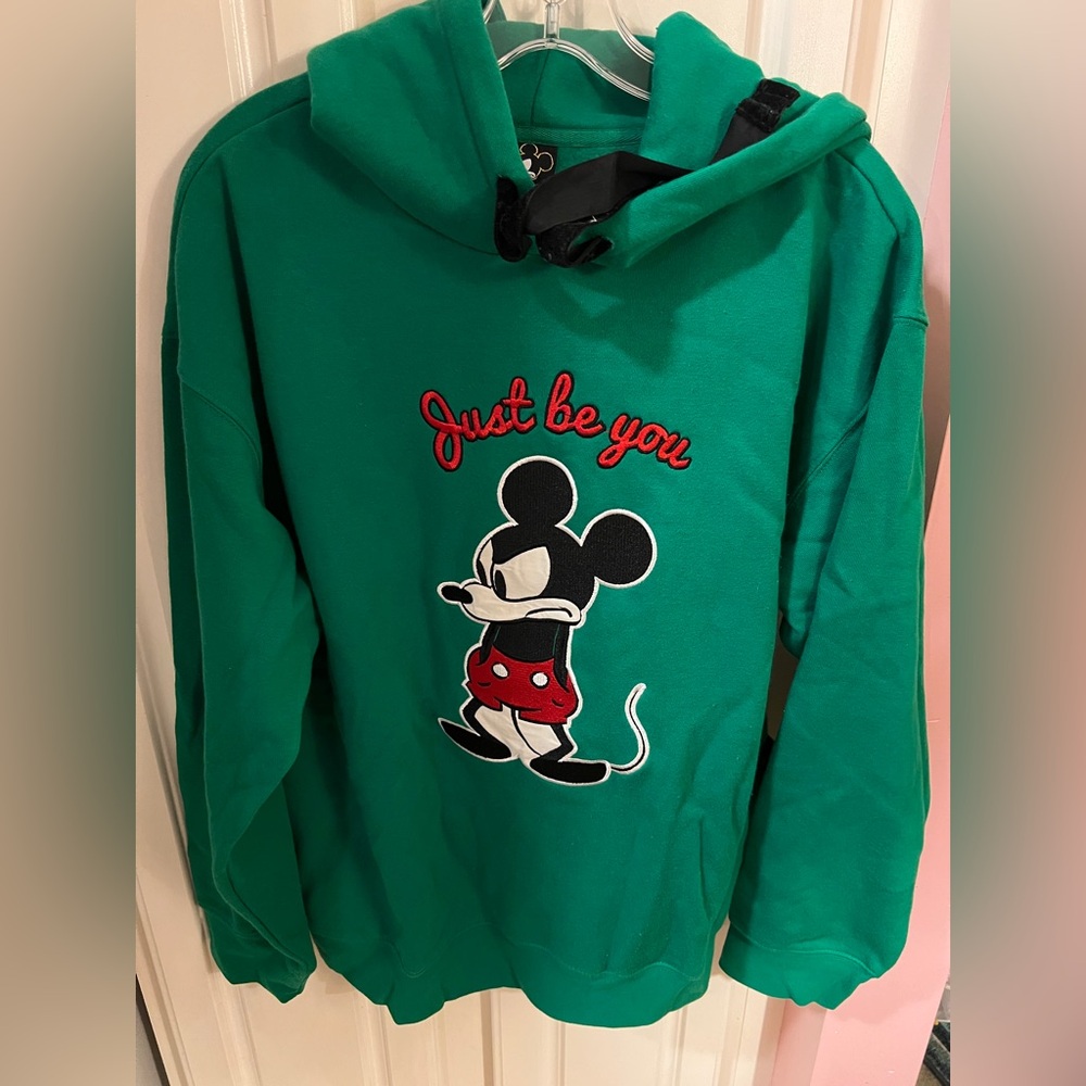 Disney Green Mickey Mouse hoodie